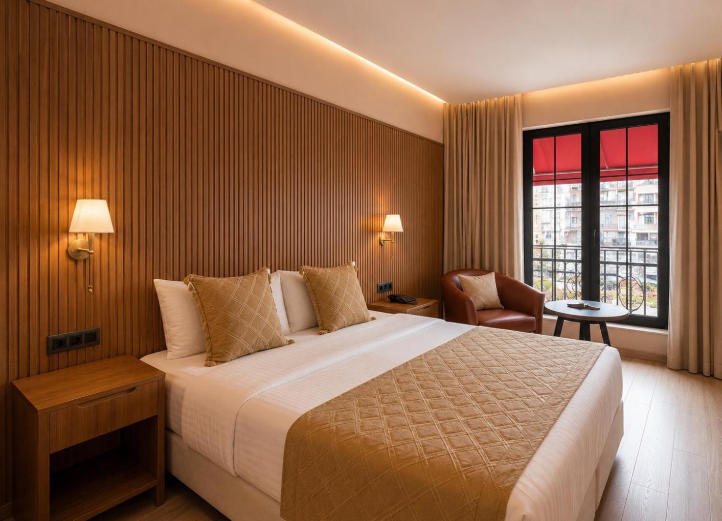 Deluxe Çift Kişilik veya İki Yataklı Oda - Şehir Manzaralı